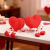3D Printed Heart-Shaped Decorative Ornament, Shaped Desktop Desk Entryway Decoration, Valentine's Day Gift