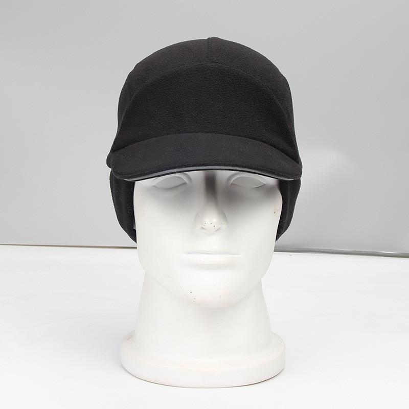 Fleece Baseball Cap With Reflective Features For Running And Winter Men Women