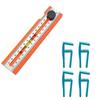 Foldable Marking Ruler Adjustable Measuring Ruler Multi-Angle, Foldable, Depth Positioning