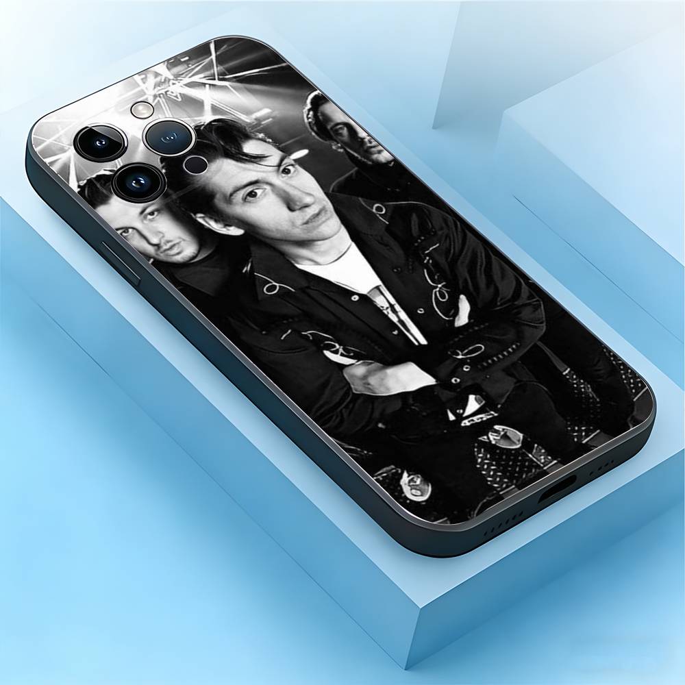 Arctic Monkeys  Phone Case For iPhone 17,16,15,14,13,12,11,Pro,Max,Plus,Mini,Air,SE Anti Fall Black Matte Soft Bumper