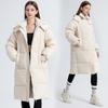 Womens Oversized Hooded Puffer Coat Winter Thick Warm Cotton-Padded Long Jacket Cold Weather