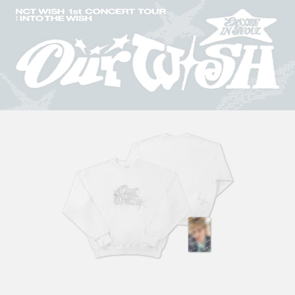 Предзаказ 1-го концертного тура NCT WISH INTO THE WISH: Наш комплект свитшотов WISH SION
