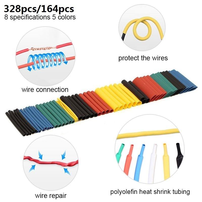 Adhesive//Glue Lined 4:1 Heat Shrink Tube Dia 4mm 40mm Weatherproof Sleeving