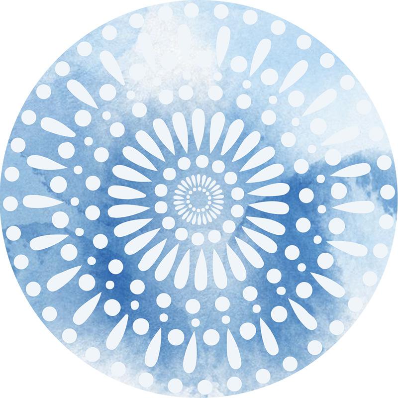 

10*10 см эстетические круглые подставки широкое применение ПВХ защитный коврик несмываемый термостойкий коврик для декоративных столовых принадлежностей