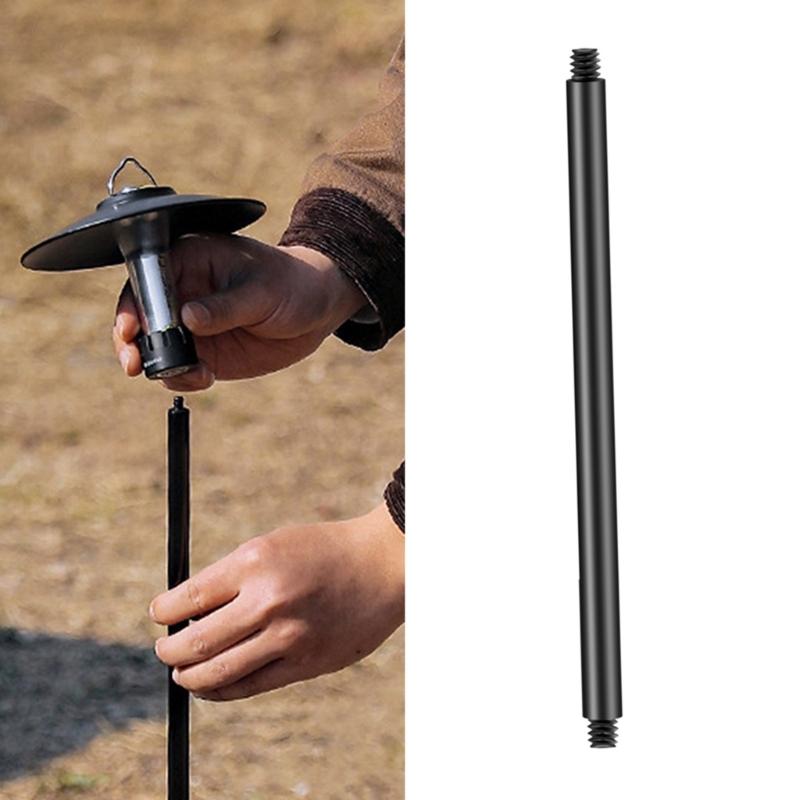 Aluminum Camera Extension Rod with Double 1/4Inch Male Threads for DSLR, Action Cameras