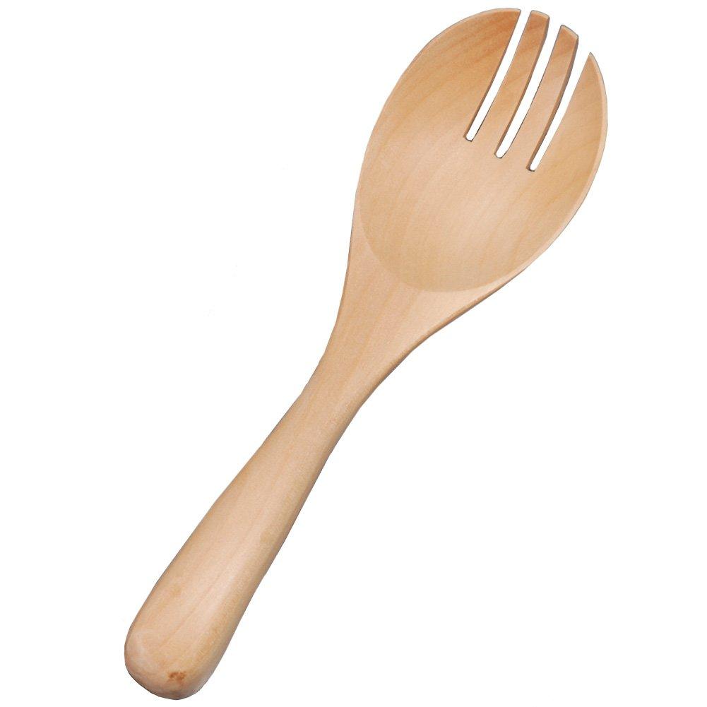 Nagao Natural Kitchen Tools Serving Fork, Wooden, A-35