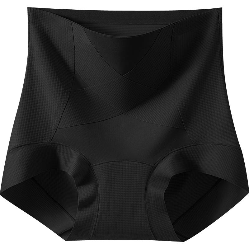 Women's High Waist Non Mark Comfortable Micro Pressure Abdominal Lift Hip Body Molded Briefs
