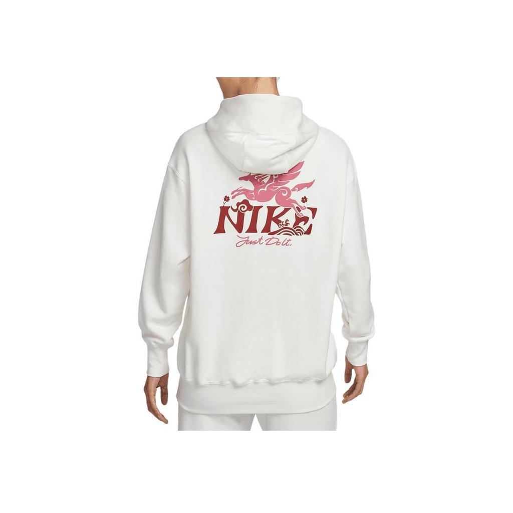 Nike FW25 Jahr des Pferdes Limitierte Auflage CNY Neujahr Colorblock Pullover Hoodie Langarm Sweatshirt Damen sweatshirt IQ3826133