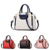 High Elastic Foldable Women's Bag 2023 New Fashion Color-blocking Handbag Large Capacity Shoulder Messenger Bag