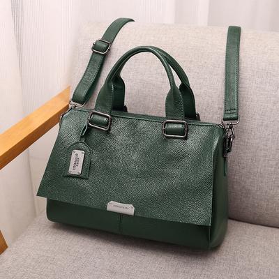 Mode Handtas Veelzijdige Dames Leren Tas Casual Effen Kleur Grote Capaciteit Schouder & Crossbody Tassen