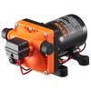 12V Diaphragm Pump, 3 GPM (11.36 L/min), 4-Chamber 12 Volt DC Water Pump with Automatic Pressure Switch 2.7-6.9 Bar(40-100 PSI) Adjustable