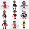 Plants Vs Zombies Sports Newspaper Roadblock Iron Bucket Zombie Plush Toy Doll For Kids And Collectors