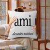 Popular AMI PARIS Cushion Cover Car Throw Pillow Case For Sofa Car Christmas Gift 40x40cm 45x45cm