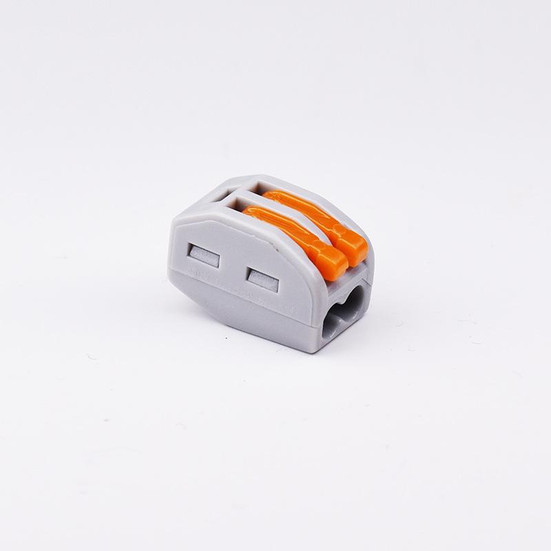 

4 Квадратні швидкоз єднувачі KV: Легке розгалуження та паралельні дротові клеми - 2 входи, 2 виходи, пресового типу для домашнього використання