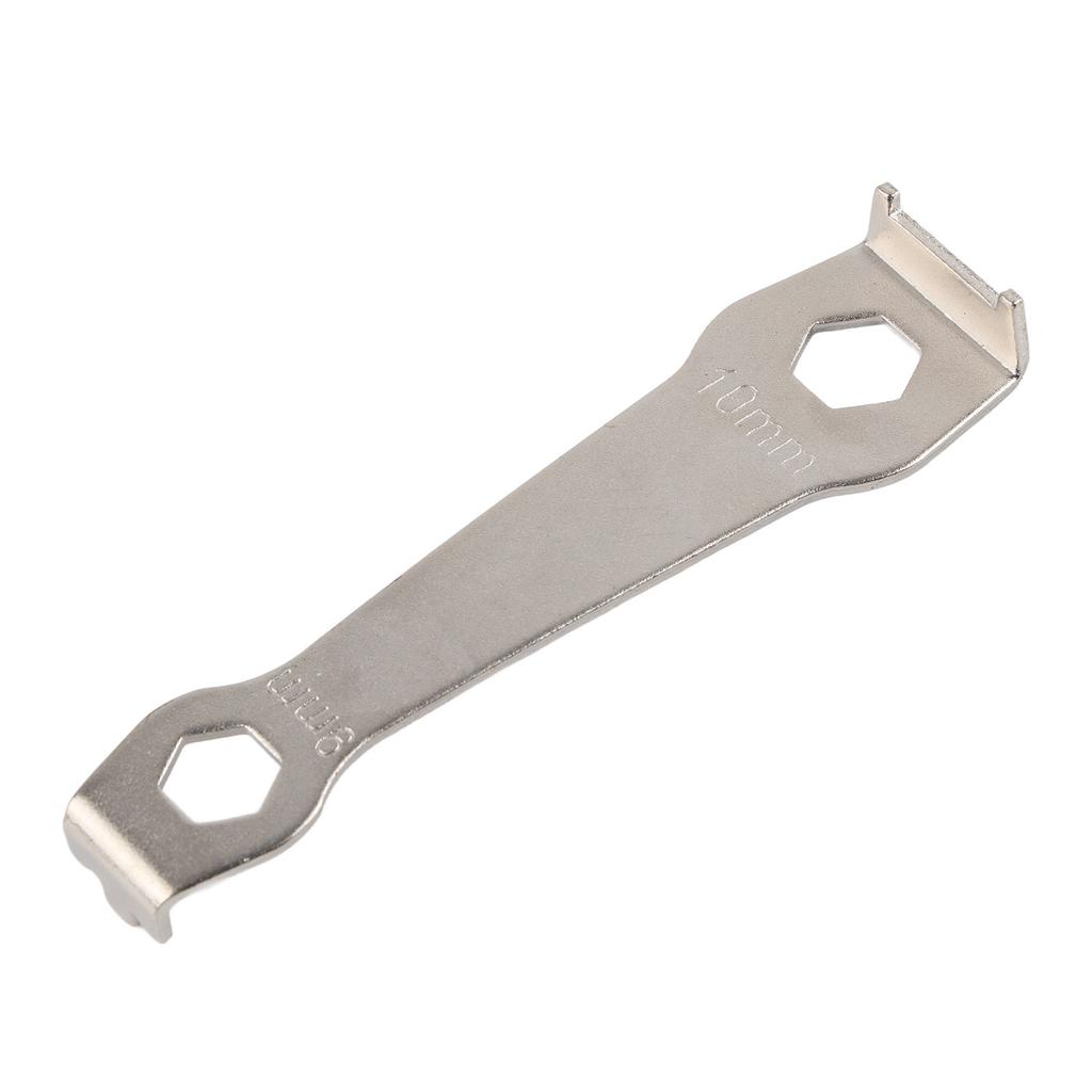 Silver Bike Chain Bolt Fixed Wrench Bicycle Repair Tool Crank Spanner For Mountain Bike