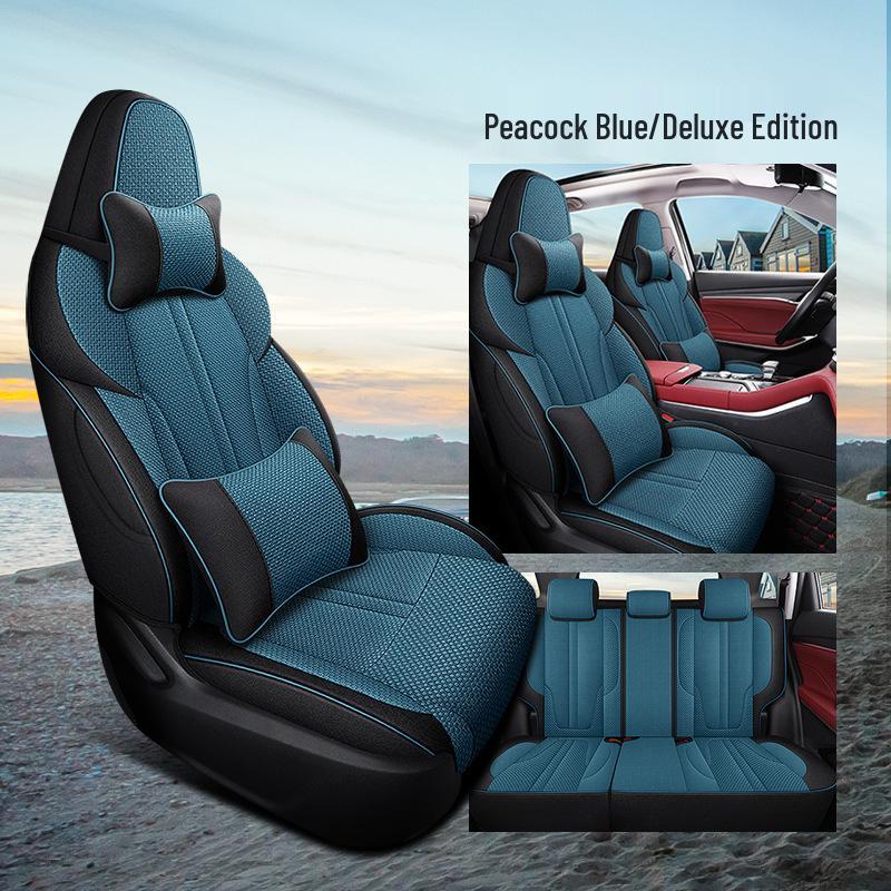 Changan CS55PLUS All-Season Linen Seat Cover for Five-Seat Car