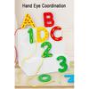 Wooden Number Letter Rope Game Early Education Cognitive Handmade Rope Letter Educational Toys Hand Eye Coordination Training