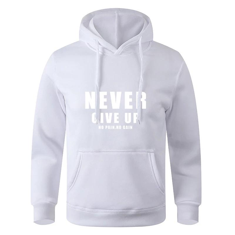 Herren Frühling Herbst Schwarz Lässig Oversize Einfarbig Sweatshirt Hoodie Pullover Für Männer Und Frauen