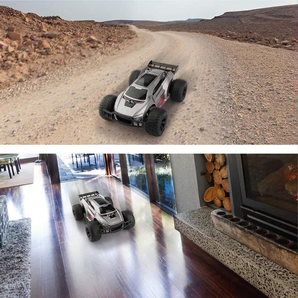 Radio-controlled Drift Car for Kids, Remote-controlled Toy Car, 2.4Ghz Wireless Operation, USB Rechargeable, Popular Birthday Gift (silver)