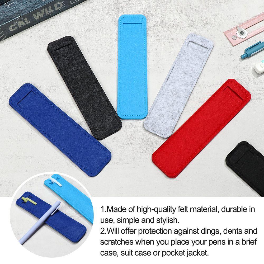 1Pcs Stationery School Office Supplies Fountain Holder Felt Pen Pouch Pen Case Pencil Case Pen Bags