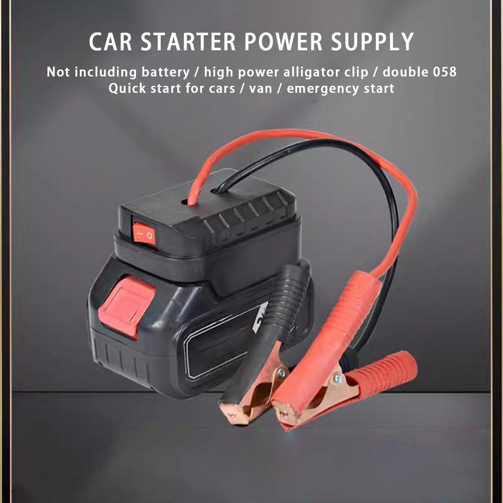 Portable Car Battery Jump Starter 2 USB Battery Pack Quick Charging Car Booster Lithium Battery Jumper Box Converter Charger
