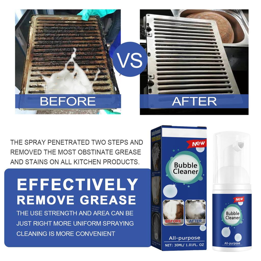 Kitchen Heavy Oil Cleaner Kitchen Utensils Clean, Fresh And Odor Dispelling 30ml