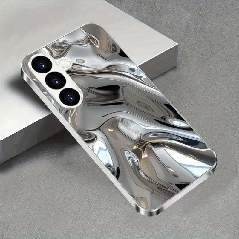 High-end liquid-plated glass phone case for Samsung Galaxy S26 S25 S24 S24 S23 S23 S22 S22 + S22 Ultra S21 S21