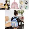 Cute Rabbit Design School Backpack For Girls Breathable Fabric Spacious And Fun