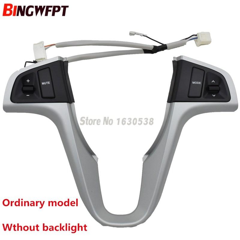 Steering Wheel Button For Hyundai VERNA SOLARIS 2010-2015 Audio Volume Music Control Switch Button With Backlight