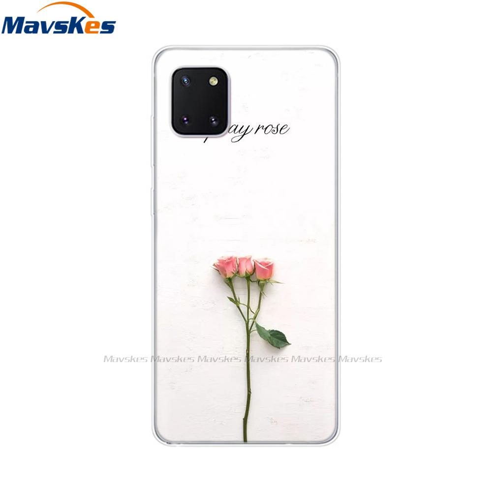 TPU Case for Samsung Galaxy Note 10 Lite Cases Silicon Cute Cat Phone Coque for Samsung Note10 Lite Plus SM-N770F/DS Cover Mask