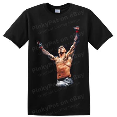Alex Pereira MMA Vechter T-shirt Getatoeëerde Overwinningshouding Vechtsport Fan T-shirt