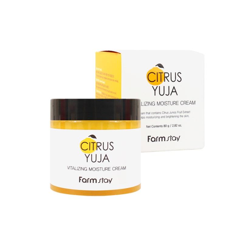 

Цитрусовый Юдзу Витализирующий Увлажняющий Крем 80г
