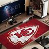 KC Chiefs Mouse Pad, Large Gaming Desk Mat, Non-slip XXL Mousepad for Laptop & Tablet, Mini PC Playmat with Stitched Edges
