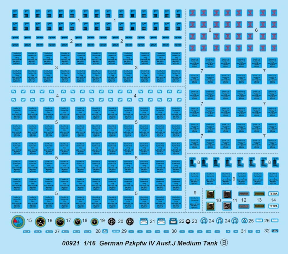 Trumpeter German Army IV Tank Type J Plastic Model 1/16