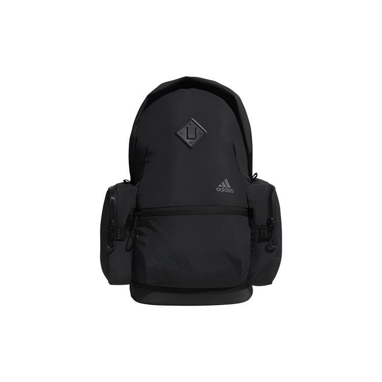 Adidas Polyester Backpack Regular Womens Black One Size чёрный