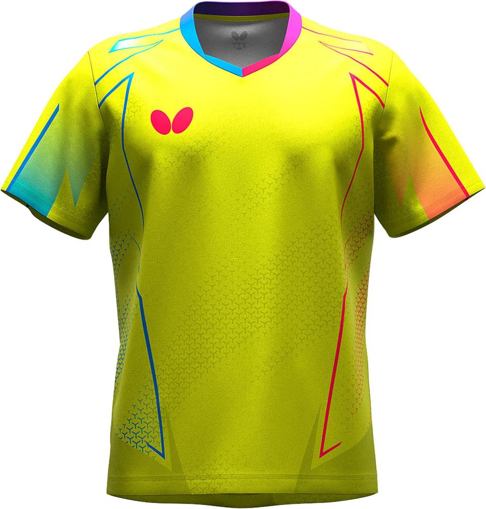 Butterfly Game Wear Nasus Shirt Size S (Table Tennis) 107 Lime,