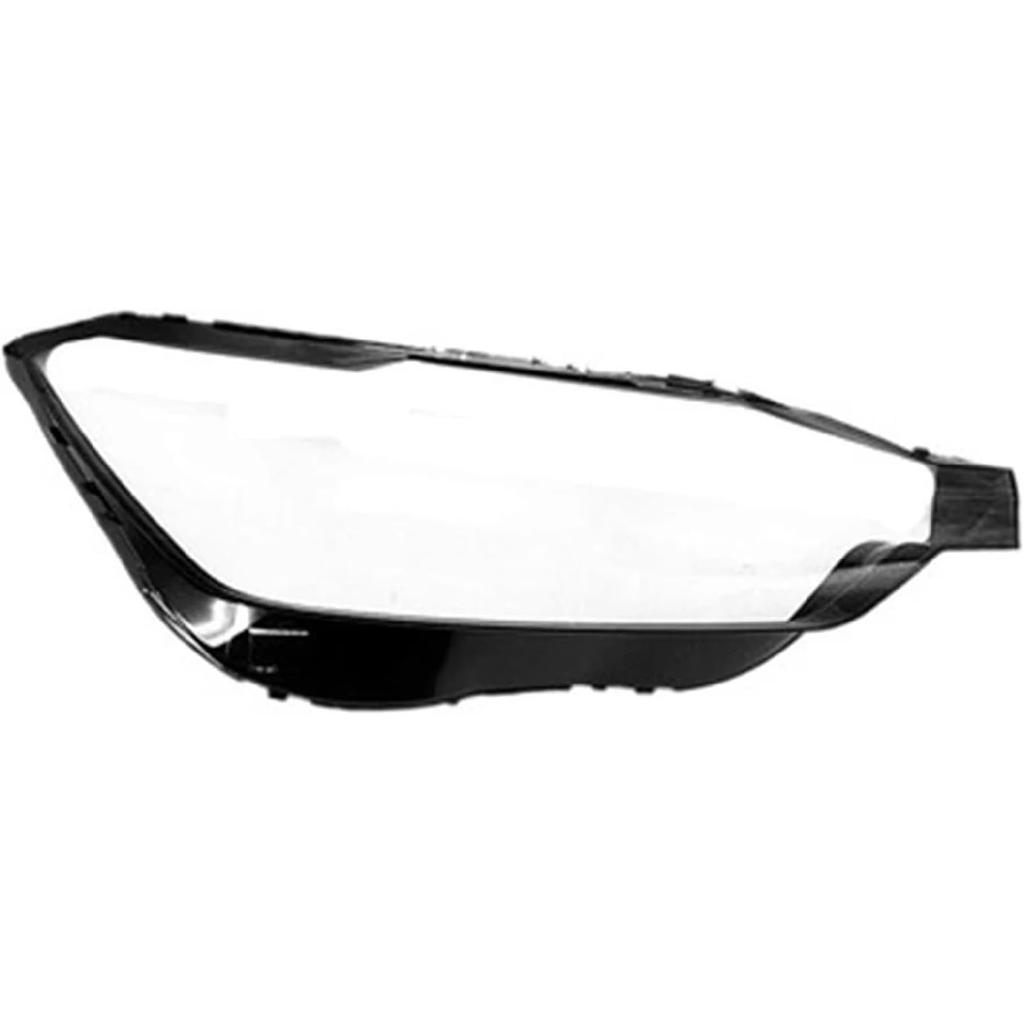 Transparent Lampshade Headlamp Cover Glass Lamp Shade Car Front Headlight Glasses Shell Cover Lens Compatible for Volvo XC60 2018~2024(Right)