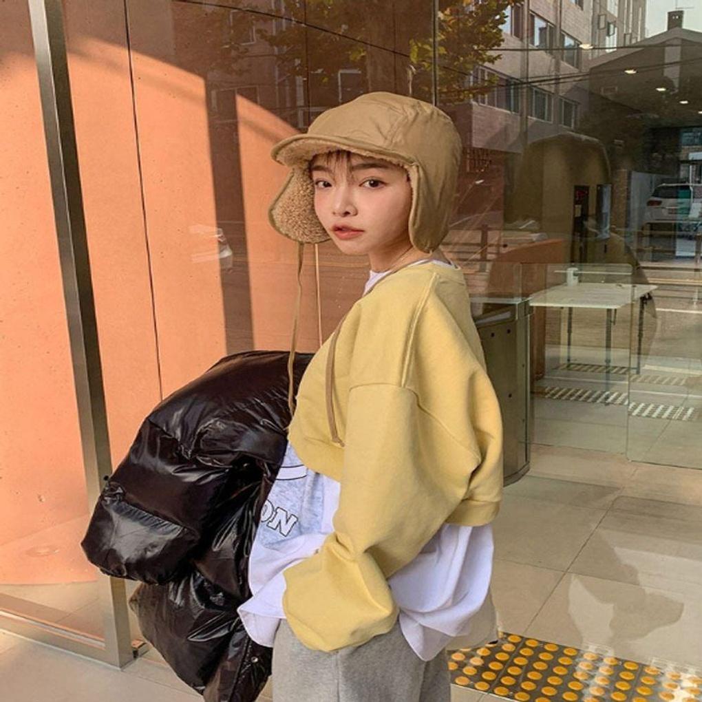 Military Hat, Fleece Hat, Padded Hat, Camping Winter Women's Hat