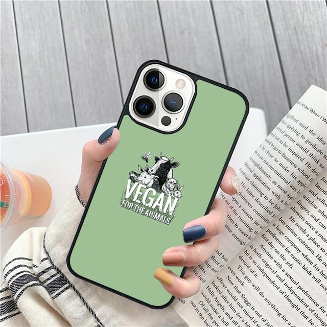 Vegan Friends Not Food Coque Shell For iPhone 17 Air 15 16 14 13 12 Pro Max 11 Pro Max Plus Phone Case Cover