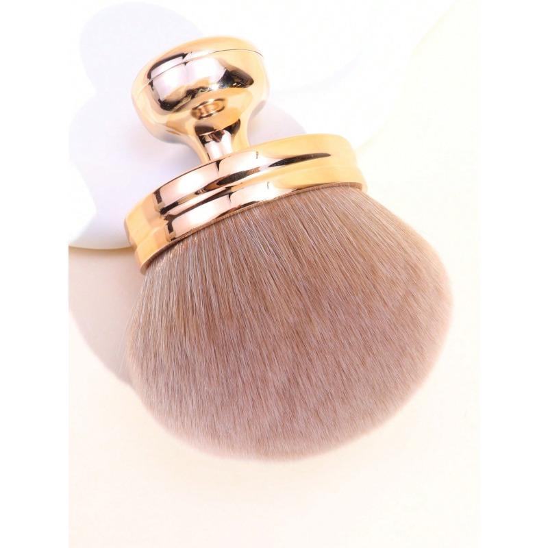 1pc Extra Large Loose Powder Makeup Brush, Soft Multifunctional Cosmetic Brush, Blush Brush, Body Brush, Nail Dust Brush, Portable Make-Up Tool