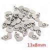 30pcs/lot No Fade 316 Stainless Steel Star Heart Fish Cat Charms Pendant for DIY Necklace Bracelet Craft Jewelry Making Findings