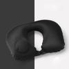 Inflatable Travel Neck Pillow for Airplane Train Car Washable Pillowcase U Shaped Office Napping Pillow,Home Head Neck and Lumbar Support