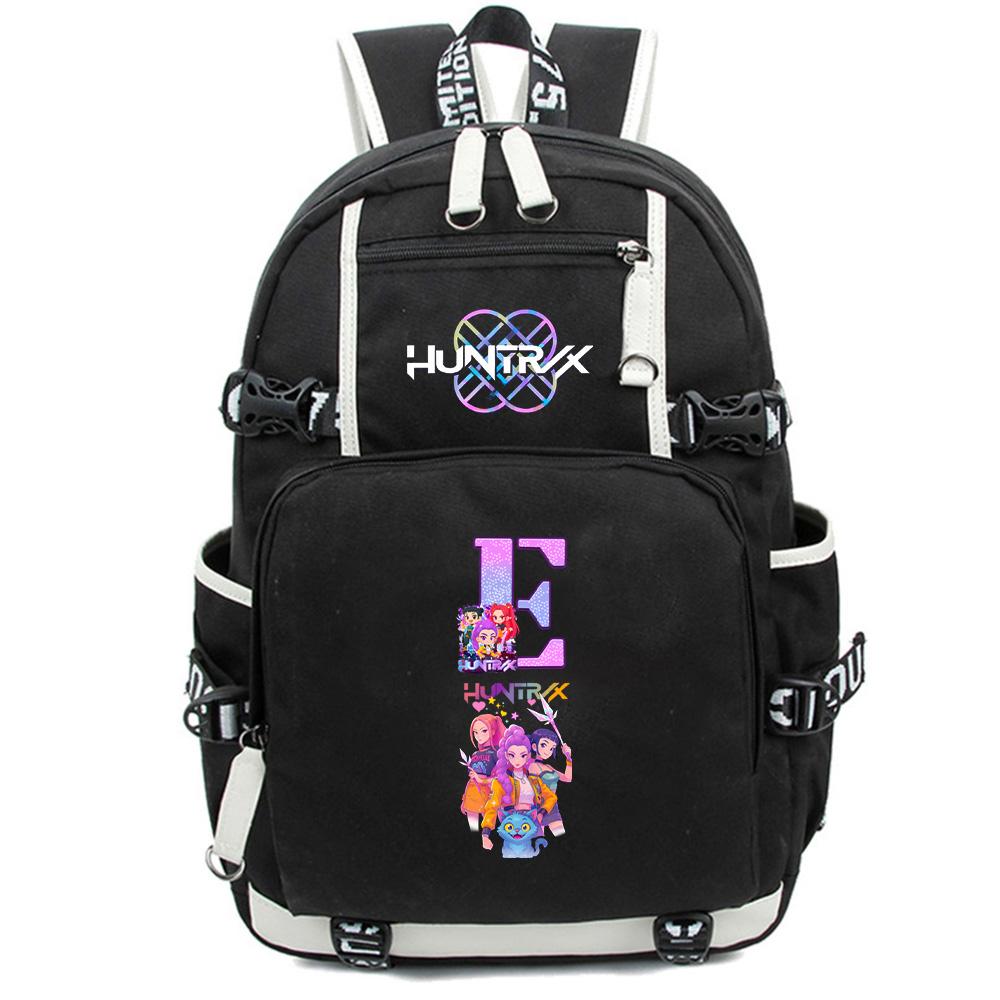 Roztomilý Kreslený K-Pop Lovci Démonů Batoh Velká Kapacita Školní Taška na Knihy Laptop Unisex Studenti Chlapec Dívka Školní Taška Cestovní Outdoorová Taška