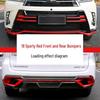 Compatible with Front and Rear Bumpers of Toyota Highlander Models from 2009-2011, 2012-2014, 2015-2018, and 2020.