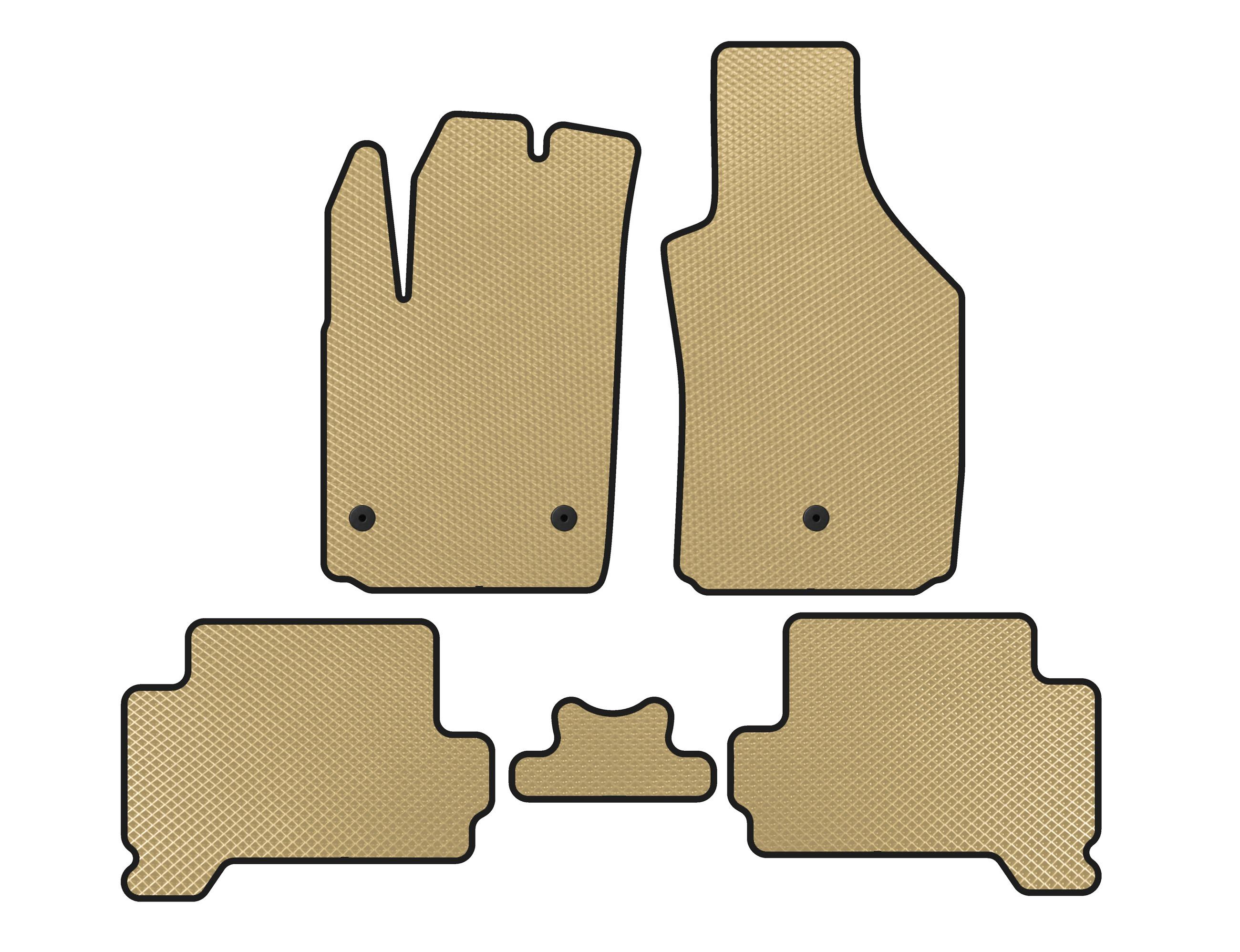 

EVA mats (HB, Electric, Beige) for Fiat 500/500L