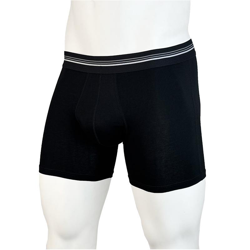 Loose and Breathable Four Cornered Underpants Pure Cotton Flat Cornered Men's Underpants