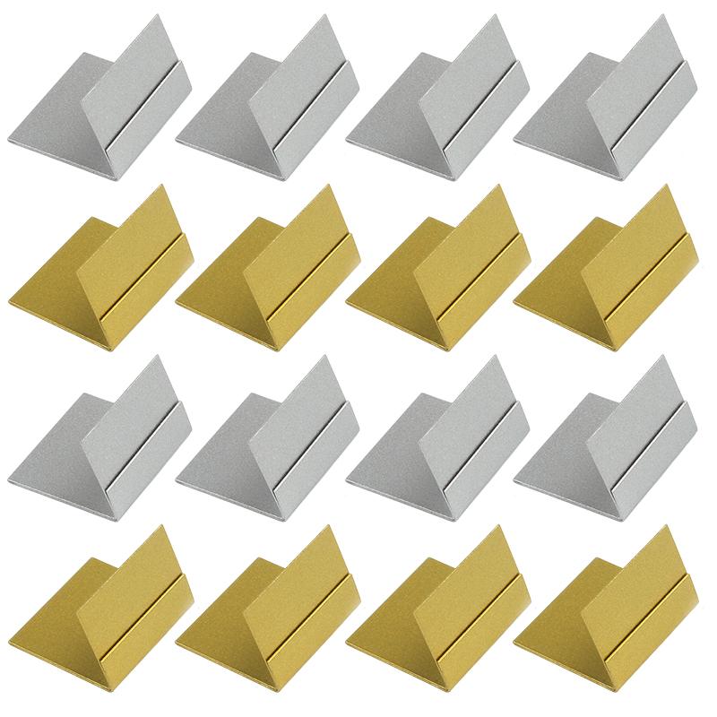 6PC Golden Silver Party Supplies Event Seating Solution Weddings Place Card Holders Stylish 2 Colors