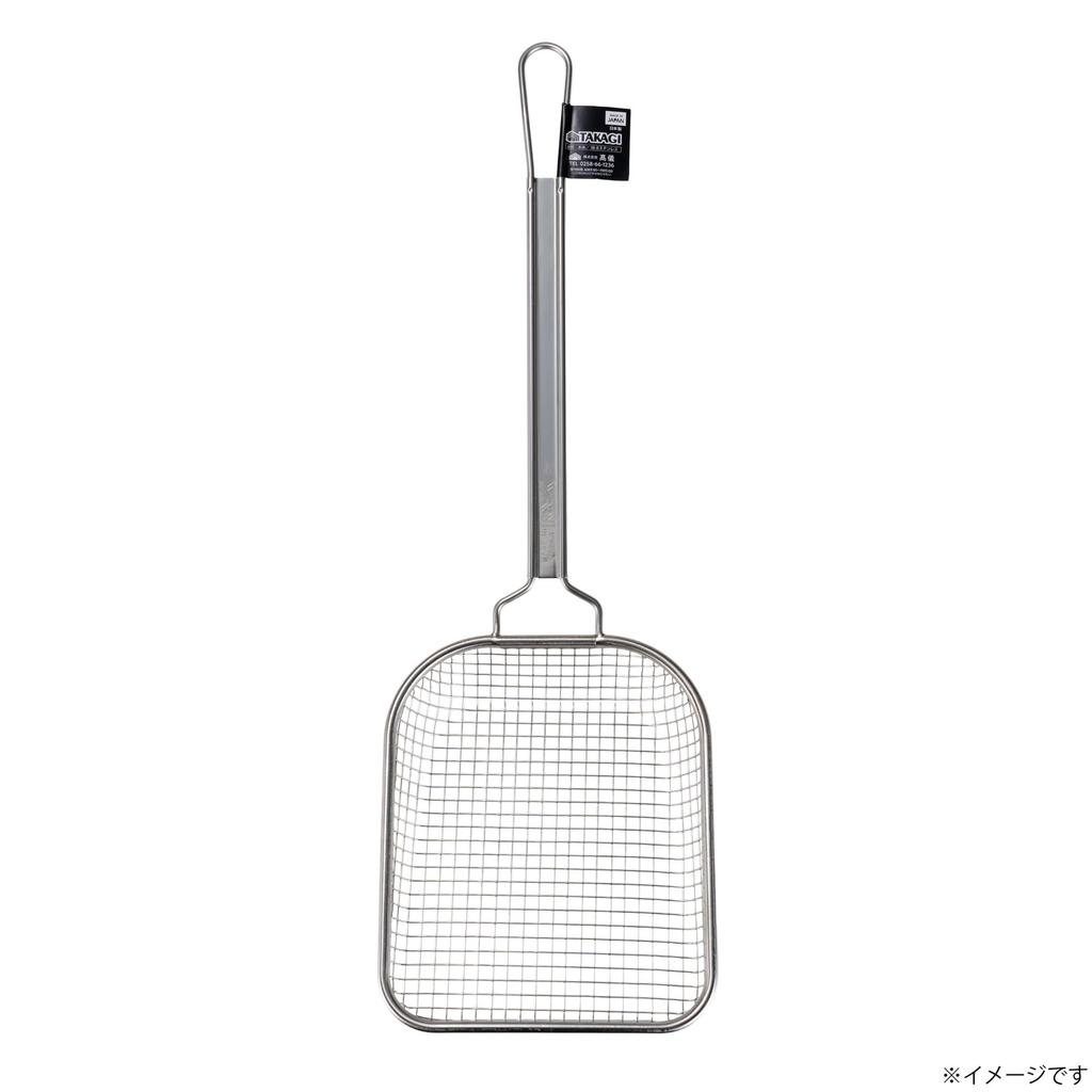 Takagi Square Fryer Extra Coarse TAKAGI Spark Easy To Prevents Debris from Getting Stuck In the Excellent Oil Easy To Stainless Steel Made In Skimmer,