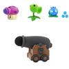 Plant Vs. Zombie Toy Olive Machine Gun With Pea Clip And Corn Shooter Accessories