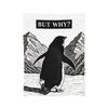 But Why Nihilist Penguin Blankets Fleece Summer Air Conditioning Multi-function Throw Blanket for Bedding Bedding Throws